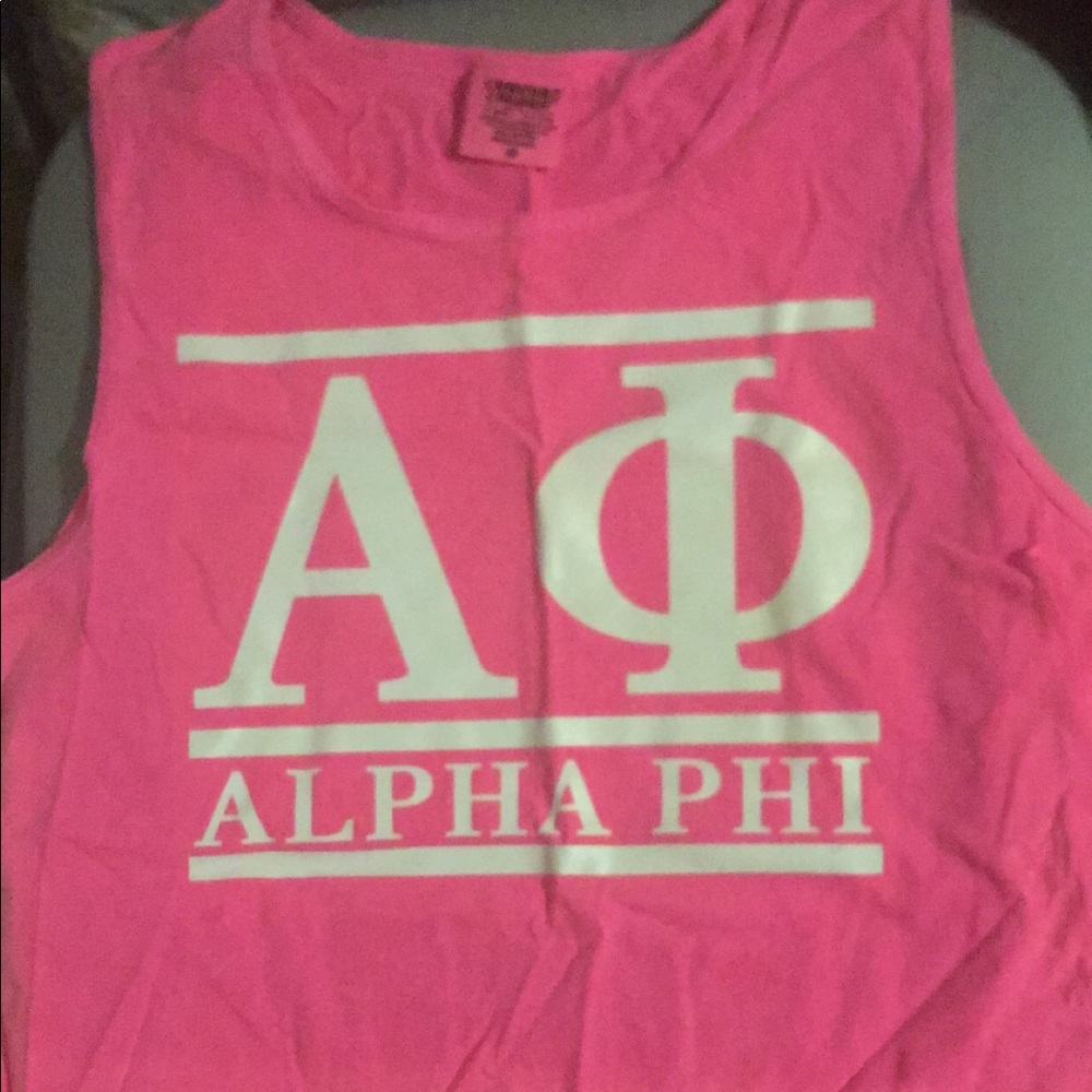 Alpha Phi tank top